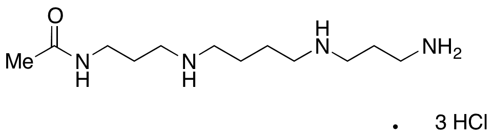 N1-Acetylspermine Trihydrochloride - Chemical structure and product image