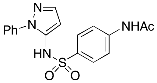 N4-Acetylsulfaphenazole - Chemical structure and product image
