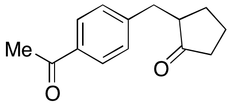 2-[(4-Acetylphenyl)methyl]cyclopentan-1-one - Chemical structure and product image