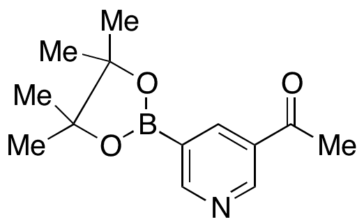 3-Acetylpyridine-5-boronic Acid Pinacol Ester - Chemical structure and product image