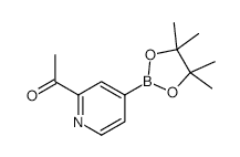 2-Acetylpyridine-4-boronic acid pinacol ester - Chemical structure and product image