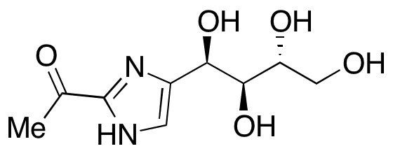 (R,S,R)-2-Acetyl-4-(1,2,3,4-tetrahydroxybutyl)-imidazole - Chemical structure and product image