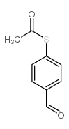 4-(S-Acetylthio)benzaldehyde - Chemical structure and product image