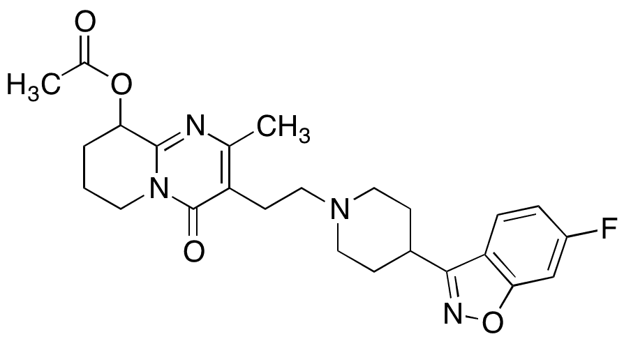 9-O-Acetyl Paliperidone - Chemical structure and product image