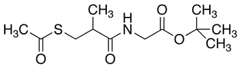 N-(3-Acetylthio-2-methylpropanoyl)glycine tert-Butyl Ester - Chemical structure and product image