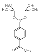 4-Acetylphenylboronic acid, pinacol ester - Chemical structure and product image