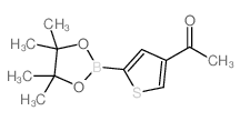 4-Acetylthiophene-2-boronic Acid Pinacol Ester - Chemical structure and product image
