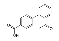4-(2-Acetylphenyl)benzoic acid - Chemical structure and product image