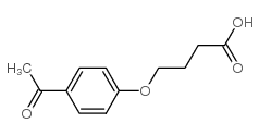 4-(4-Acetyl-phenoxy)-butyric acid - Chemical structure and product image