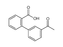 2-(3-Acetylphenyl)benzoic acid - Chemical structure and product image