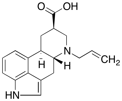 6-Allyl-8β-carboxyergoline - Chemical structure and product image