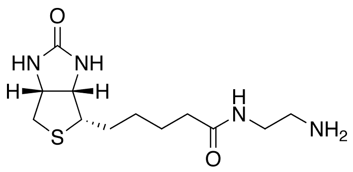 N-(2-Aminoethyl)biotinamide - Chemical structure and product image