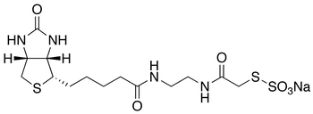 N-(2-Aminoethyl)-Nâ€™-(2-Sulfothioacetamid)biotinamide, Sodium Salt - Chemical structure and product image