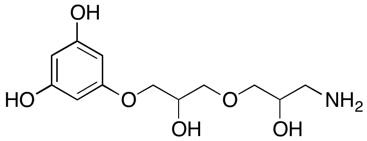 1-Amino-3-(3-(3,5-dimethylphenoxy)-2-hydroxypropoxy)propan-2-ol - Chemical structure and product image