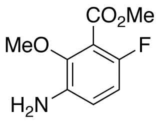 3-Amino-6-fluoro-2-methoxybenzoic Acid Methyl Ester - Chemical structure and product image