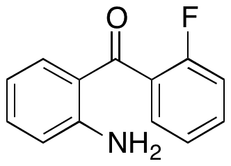 2-Amino-2â€™-fluorobenzophenone - Chemical structure and product image