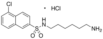 N-(6-Aminohexyl)-5-chloro-2-naphthalenesulfonamide Hydrochloride - Chemical structure and product image