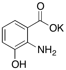 2-Amino-3-hydroxybenzoate Potassium Salt - Chemical structure and product image