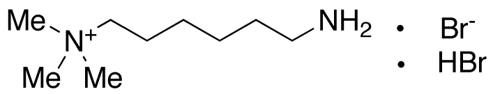 (6-Aminohexyl)trimethylammonium Bromide Hydrobromide - Chemical structure and product image