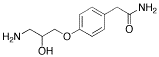 4-(3-Amino-2-hydroxypropoxy)phenylacetamide - Chemical structure and product image