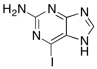 2-Amino-6-iodopurine - Chemical structure and product image
