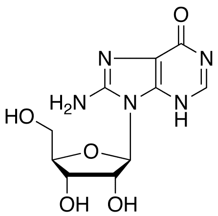 8-Amino-Inosine - Chemical structure and product image
