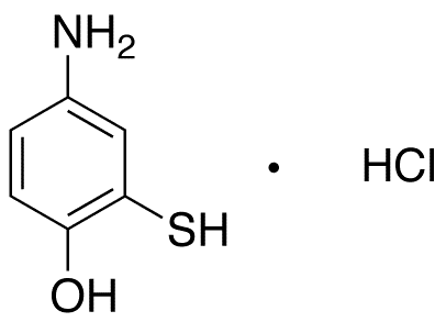 4-Amino-2-mercapto-phenol Hydrochloride - Chemical structure and product image