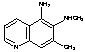 5-Amino-6-methylamino-7-methylquinoline - Chemical structure and product image