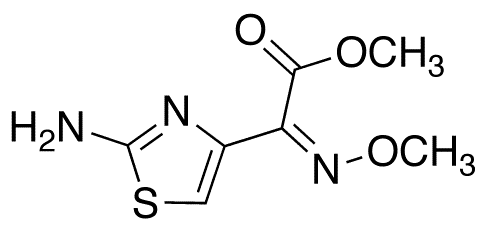 2-Amino-Î±-(methoxyimino)-4-thiazoleacetic Acid Methyl Ester - Chemical structure and product image