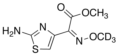 2-Amino-Î±-(methoxyimino)-4-thiazoleacetic Acid-d3 Methyl Ester - Chemical structure and product image