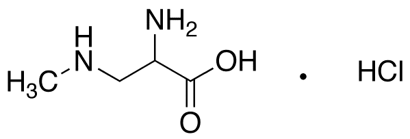 Î±-Amino-Î²-methylaminopropionic Acid Hydrochloride - Chemical structure and product image