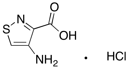 4-Amino-3-isothiazolecarboxylic Acid Hydrochloride - Chemical structure and product image