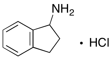 1-Aminoindane Hydrochloride - Chemical structure and product image