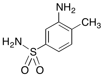 3-Amino-4-methylbenzenesulfonamide - Chemical structure and product image