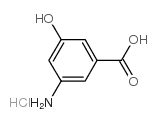 3-Amino-5-hydroxybenzoic acid, HCl - Chemical structure and product image