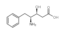 (3S,4S)-4-Amino-3-hydroxy-5-phenylpentanoic acid - Chemical structure and product image