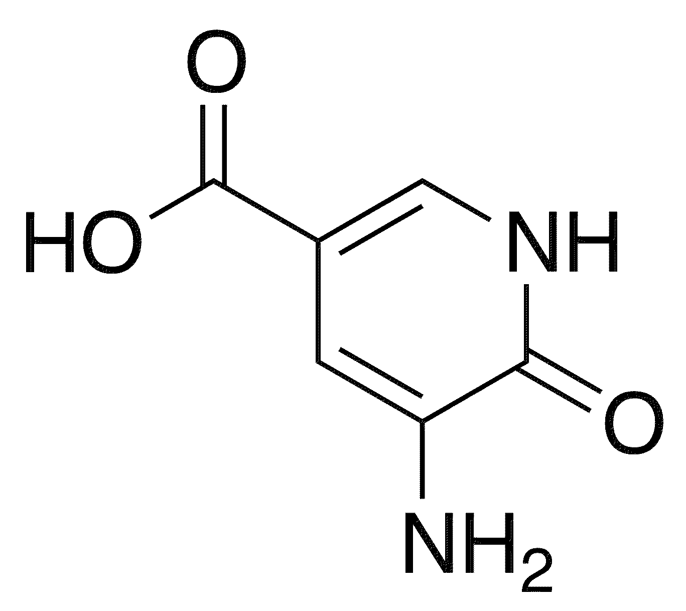 5-Amino-6-hydroxypyridine-3-carboxylic acid - Chemical structure and product image