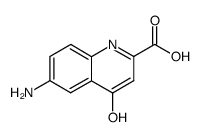 6-Amino-4-hydroxyquinoline-2-carboxylic acid - Chemical structure and product image