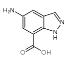 5-Amino-1h-indazole-7-carboxylic acid - Chemical structure and product image
