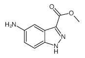 5-Amino-1h-indazole-3-carboxylic acid methyl ester - Chemical structure and product image