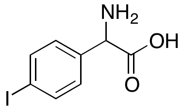 Amino(4-iodophenyl)acetic Acid - Chemical structure and product image
