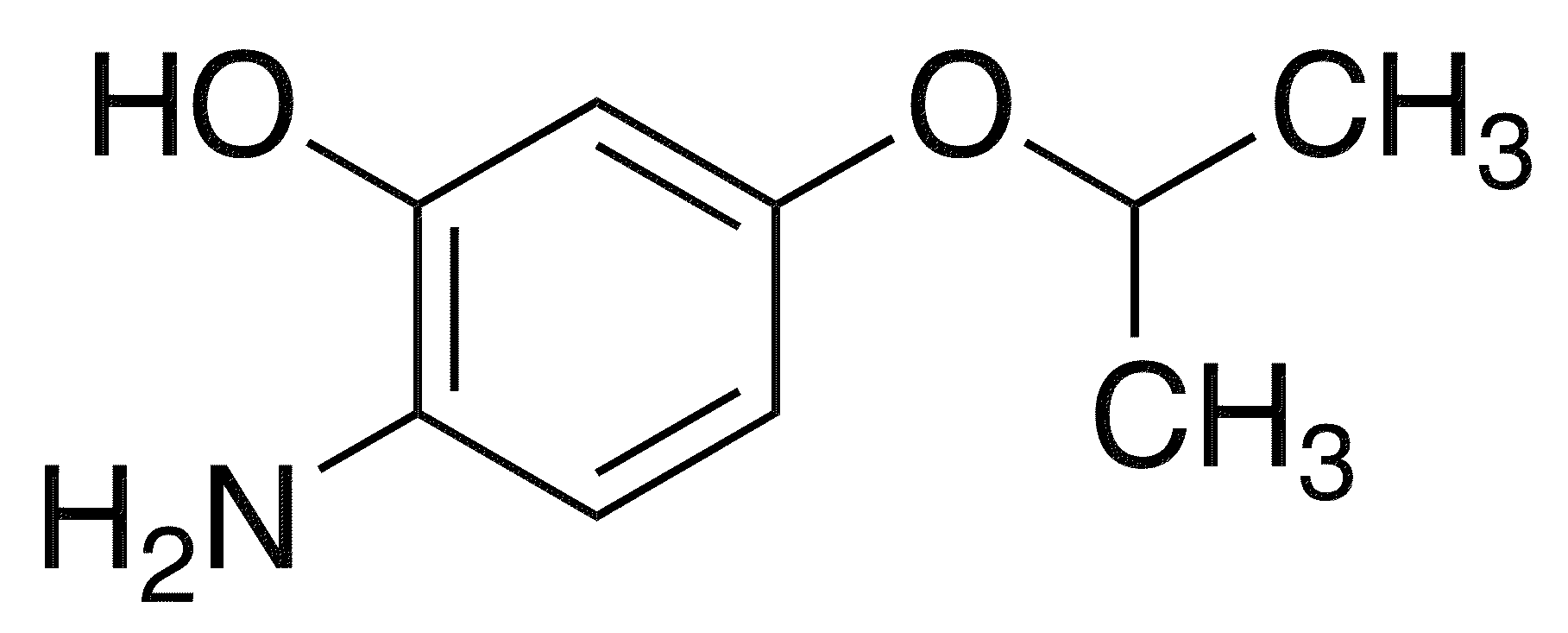 2-Amino-5-isopropoxyphenol - Chemical structure and product image