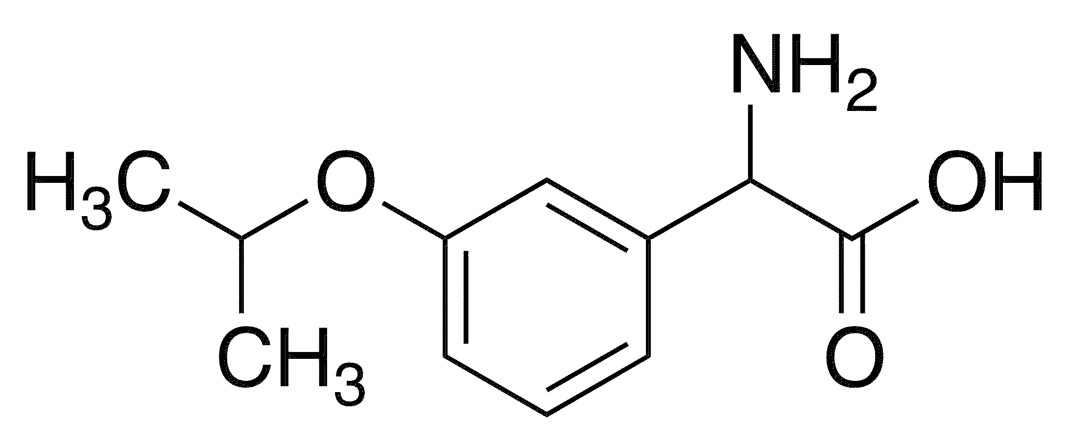 Amino(3-isopropoxyphenyl)acetic acid - Chemical structure and product image