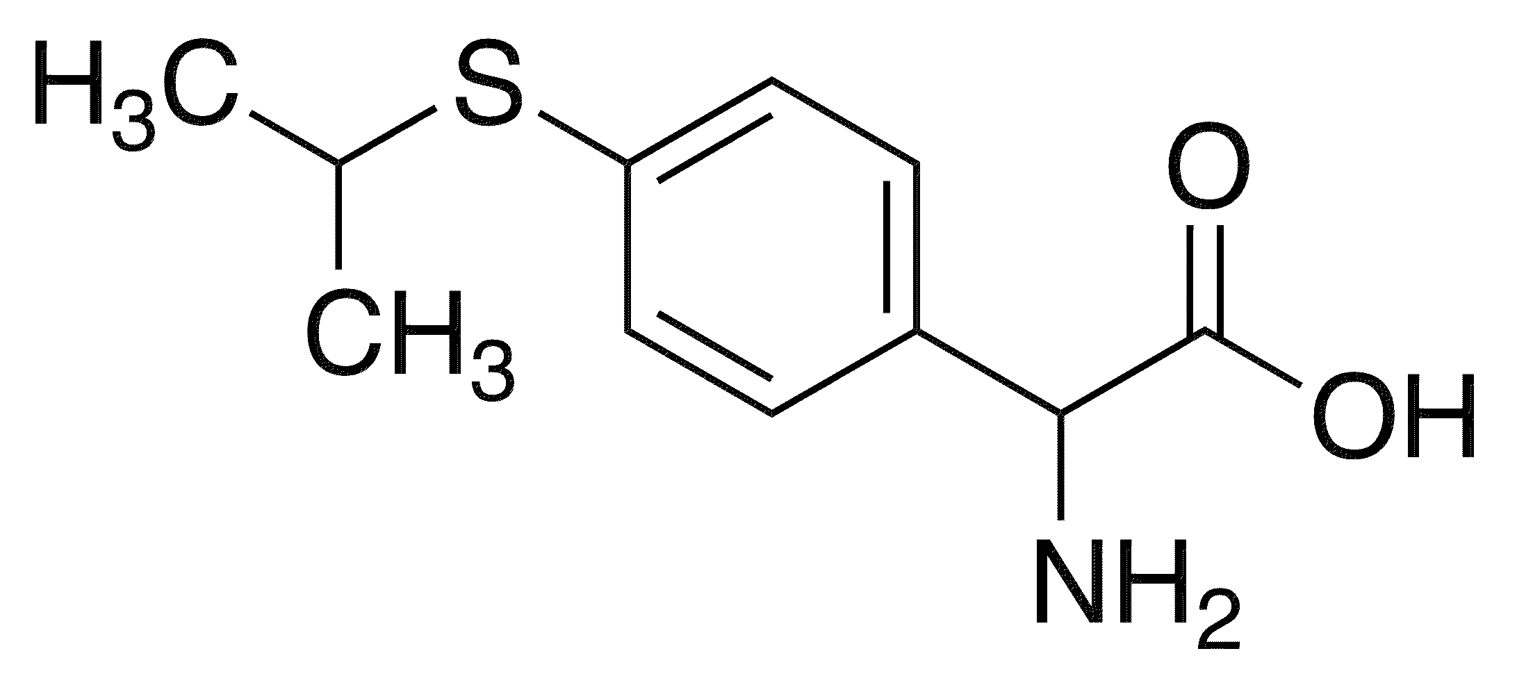 Amino[4-(isopropylsulfanyl)phenyl]acetic acid - Chemical structure and product image