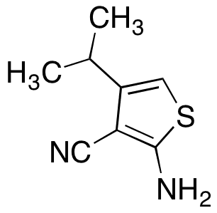2-Amino-4-isopropylthiophene-3-carbonitrile - Chemical structure and product image