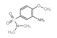 3-Amino-4-methoxy-n,n-dimethyl-benzenesulfonamide - Chemical structure and product image