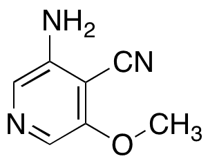3-Amino-5-methoxyisonicotinonitrile - Chemical structure and product image
