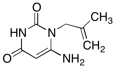 6-Amino-1-(2-methylallyl)pyrimidine-2,4(1H,3H)-dione - Chemical structure and product image