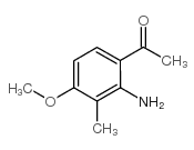 1-(2-Amino-4-methoxy-3-methylphenyl)ethanone - Chemical structure and product image