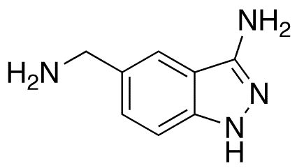 3-Amino-1H-indazole-5-methanamine - Chemical structure and product image